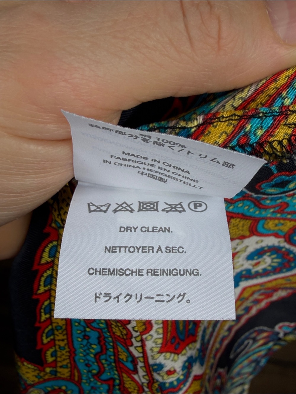 J. Crew Silk Twill Top Blouse in Bold Paisley Multi. - Picture 12 of 13